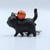 Cute Funny Cat Cartoon with Bell Keychain