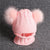 Cute Winter Pompom Beanie and Scarf for Kids