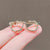 Cute and Mini Glasses Brooch Collar Pins Fashion Clothing Accessory