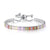 Vibrant Multicolor Zircon Bejeweled Tennis Bracelets