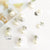 Dainty Pearl and Rhinestones Brooch Pin Set