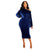 Elegant Velvet One Shoulder Bodycon Midi Dress for Women