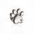 Decorative Paw Shape Silicone Watch Band Charm Accessories