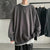 Solid-Colored Loose and Oversized Pullover Sweaters