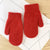 Double Layer Wool Cute-Colored Winter Gloves