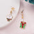 Gleeful Christmas Ball Dangle Earring Collection
