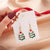 Gleeful Christmas Ball Dangle Earring Collection