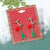 Gleeful Christmas Ball Dangle Earring Collection