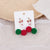 Gleeful Christmas Ball Dangle Earring Collection