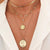 Edgy Thick Chain Layered with Multi-Style Pendant Necklaces