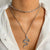 Edgy Thick Chain Layered with Multi-Style Pendant Necklaces