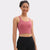 Elastic And Padded Fitness Sports Crop Top