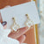 Elegant Micro Inlaid Rhinestone Nature Inspired Long Drop Earrings Collection