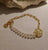 Elegant Pearl Chain Bracelet