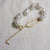 Elegant Pearl Chain Bracelet