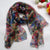Elegant Printed Long and Silky Vibrant Scarves