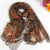 Elegant Printed Long and Silky Vibrant Scarves