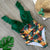 Enchanting Tropical Floral Print Ruffled One Piece Swimsuit