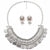 Ethnic Bohemian Summer Choker Necklace and Earring Set