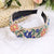 Ethnic Style Cross Knotted Vintage Embroidery Flower Headbands
