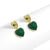 Exclusive Trendy All Green Vibes Acrylic Dangle Earring Collection