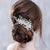 Exquisite Bridal Flower Rhinestone Adorned Tiara