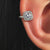 Exquisite Fashion Zircon Bejeweled Ear Cuff Earrings