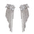 Exquisite Rhinestone Bejeweled Long Tassel Drop Earrings