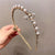 Fabulous Rhinestone Pearl and Bee Accent Hairbands