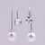 Fabulous Zircon Pearl Drop Earrings Collection