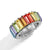 Fashion Luxury Zircon Bejeweled Multicolor Rings