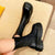 Fashionable Mid-calf Round Toe Boots