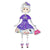 Fashionista Girl in Multicolor Dress with Bow Enamel Dolls Brooch Pins