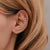 Fashionistas Rhinestone Ear Wrap Crawler Earrings