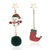 Festive Christmas-Themed Party Earring Collection