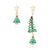 Festive Christmas-Themed Party Earring Collection