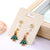 Festive Christmas-Themed Party Earring Collection