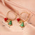 Festive Christmas-Themed Party Earring Collection