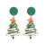 Festive Christmas-Themed Party Earring Collection