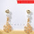 Festive Shimmer Christmas Ornaments Dangling Earrings