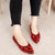 Fierce Fashion Summer Casual Leopard Print Pointed Toe Loafer Shoes