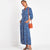 Fit And Flare Vintage Floral Print Boho Maxi Dress