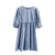 Fit and Flare Lantern Sleeve Summer Dress