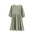 Fit and Flare Lantern Sleeve Summer Dress