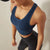 Fitness Racerback Crop Top Sports Bra