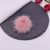 Fluffy Faux Fur Ball Pompom Brooch Collar Pins