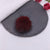 Fluffy Faux Fur Ball Pompom Brooch Collar Pins