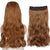 Full Head Long Straight and Curly High-Temperature Clip-In Hair Wigs Extension