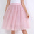 Whimsical Women's Multi-layer Knee Length Puffy Tulle Skirts