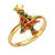 Fun and Colorful Christmas Themed Rings